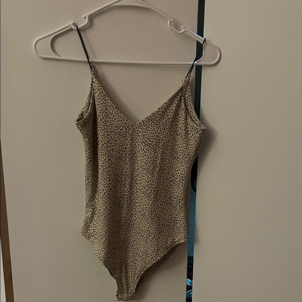 Leopard Print Bodysuit